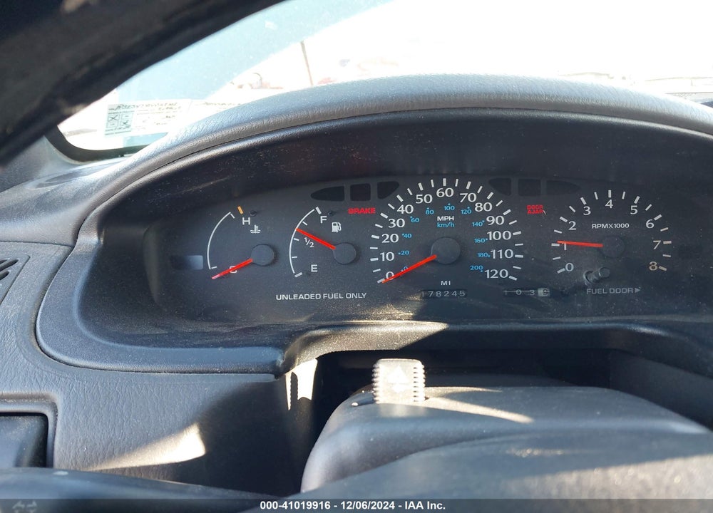 1997 PLYMOUTH NEON HIGHLINE VIN: 1P3ES47Y1VD118108