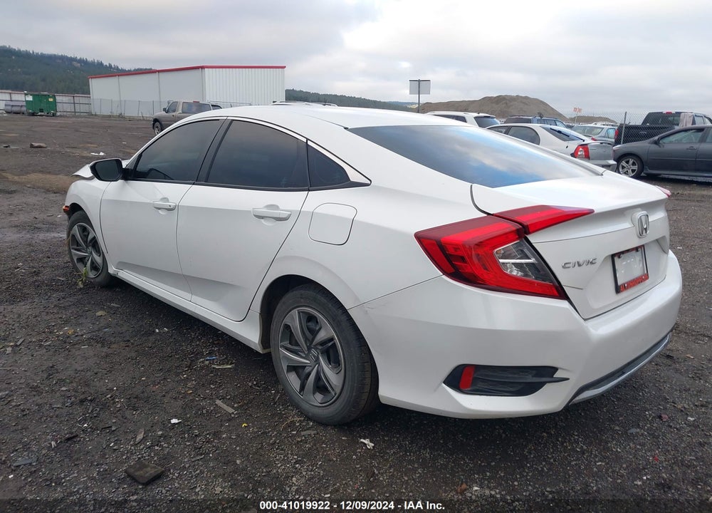 2019 HONDA CIVIC LX VIN: 2HGFC2F66KH543183