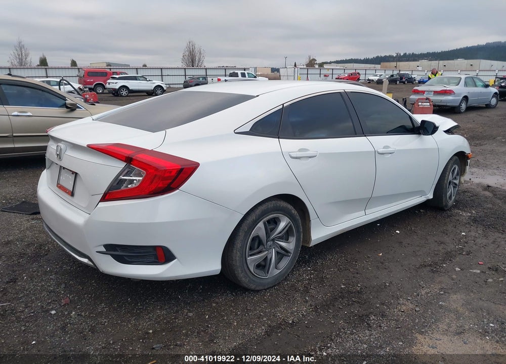 2019 HONDA CIVIC LX VIN: 2HGFC2F66KH543183