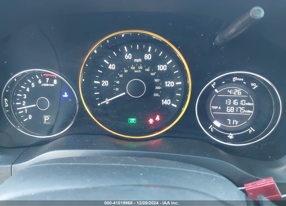2016 HONDA HR-V EX VIN: 3CZRU5H53GM707037