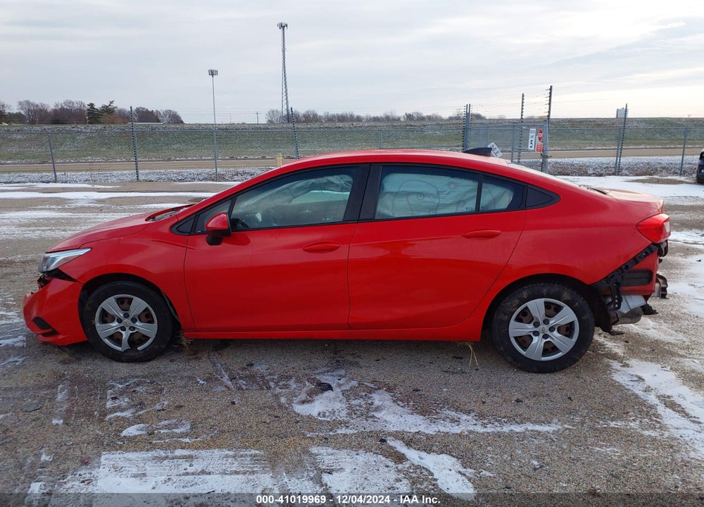 2017 CHEVROLET CRUZE LS AUTO VIN: 1G1BC5SMXH7258132
