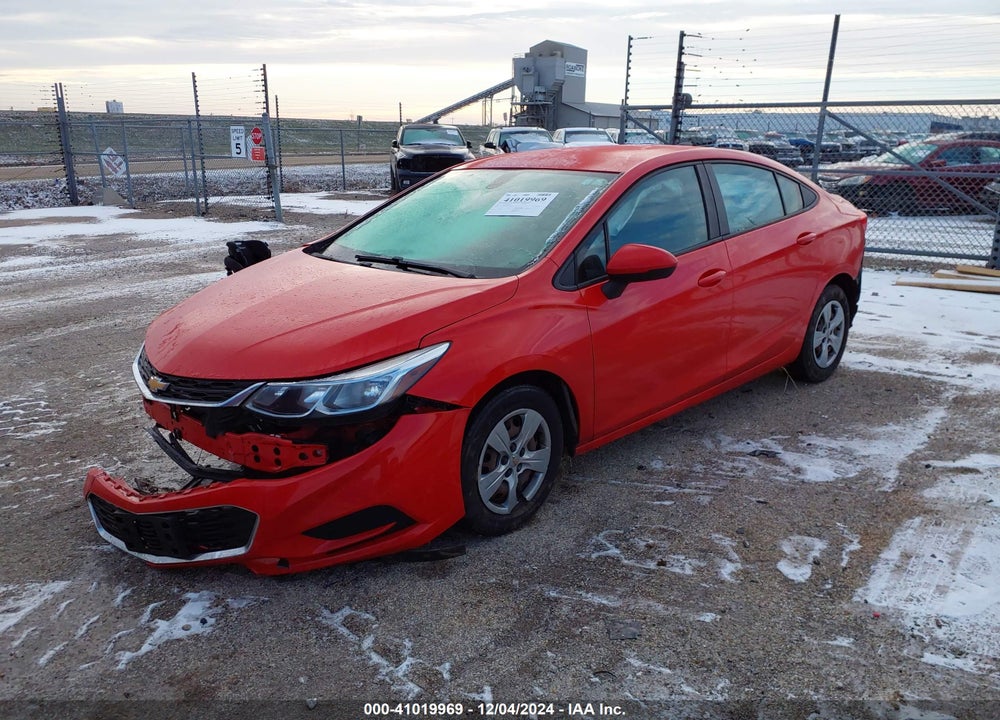 2017 CHEVROLET CRUZE LS AUTO VIN: 1G1BC5SMXH7258132