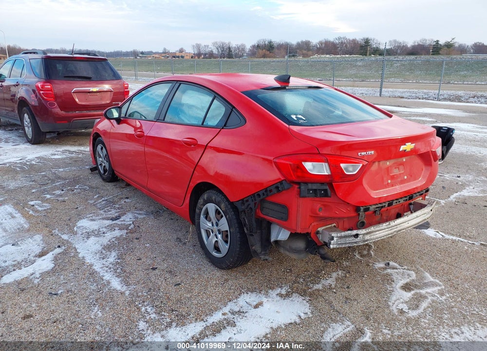 2017 CHEVROLET CRUZE LS AUTO VIN: 1G1BC5SMXH7258132