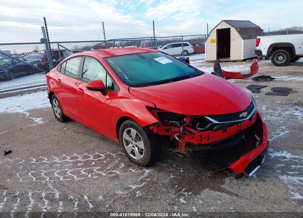 2017 CHEVROLET CRUZE LS AUTO VIN: 1G1BC5SMXH7258132