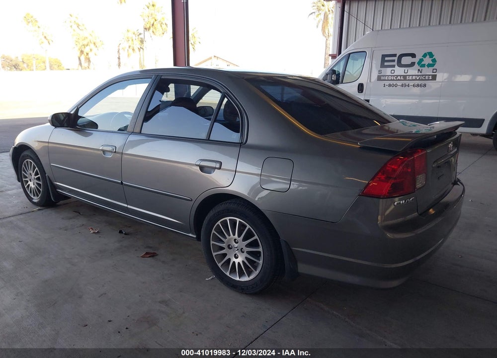 2005 HONDA CIVIC EX VIN: 2HGES26735H550801