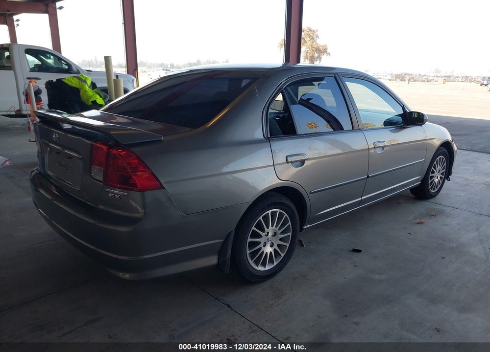 2005 HONDA CIVIC EX VIN: 2HGES26735H550801