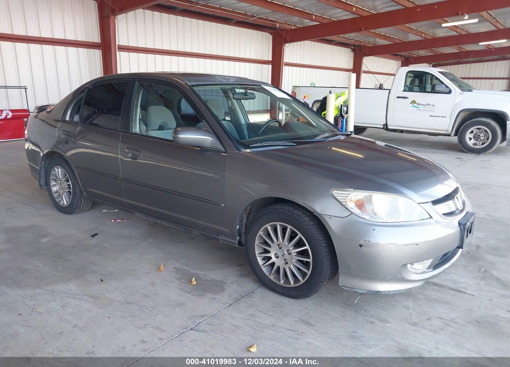 2005 HONDA CIVIC EX VIN: 2HGES26735H550801