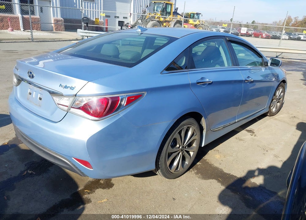 2013 HYUNDAI SONATA HYBRID VIN: KMHEC4A49DA086393