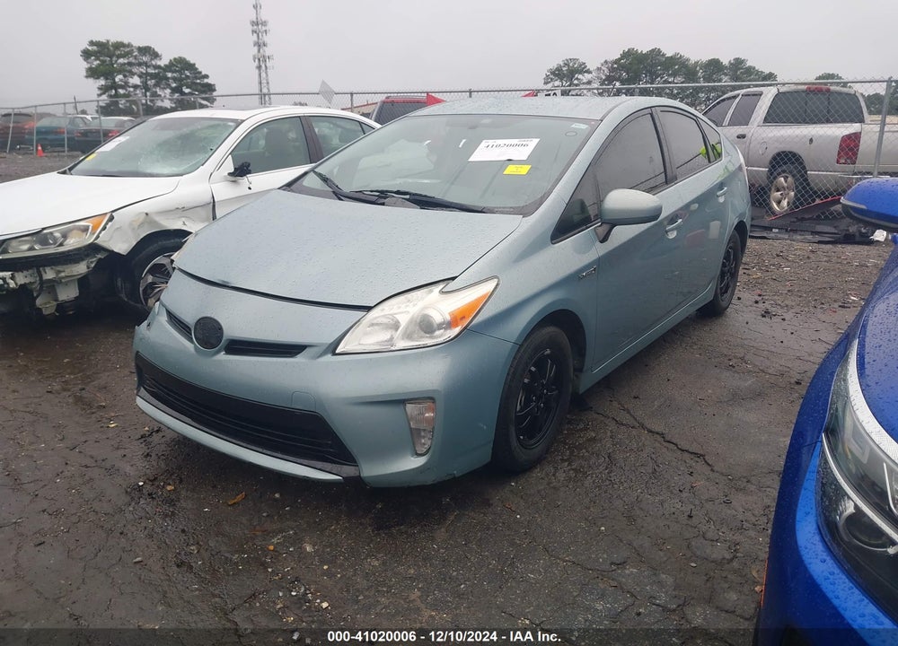 2013 TOYOTA PRIUS TWO VIN: JTDKN3DU1D5630708