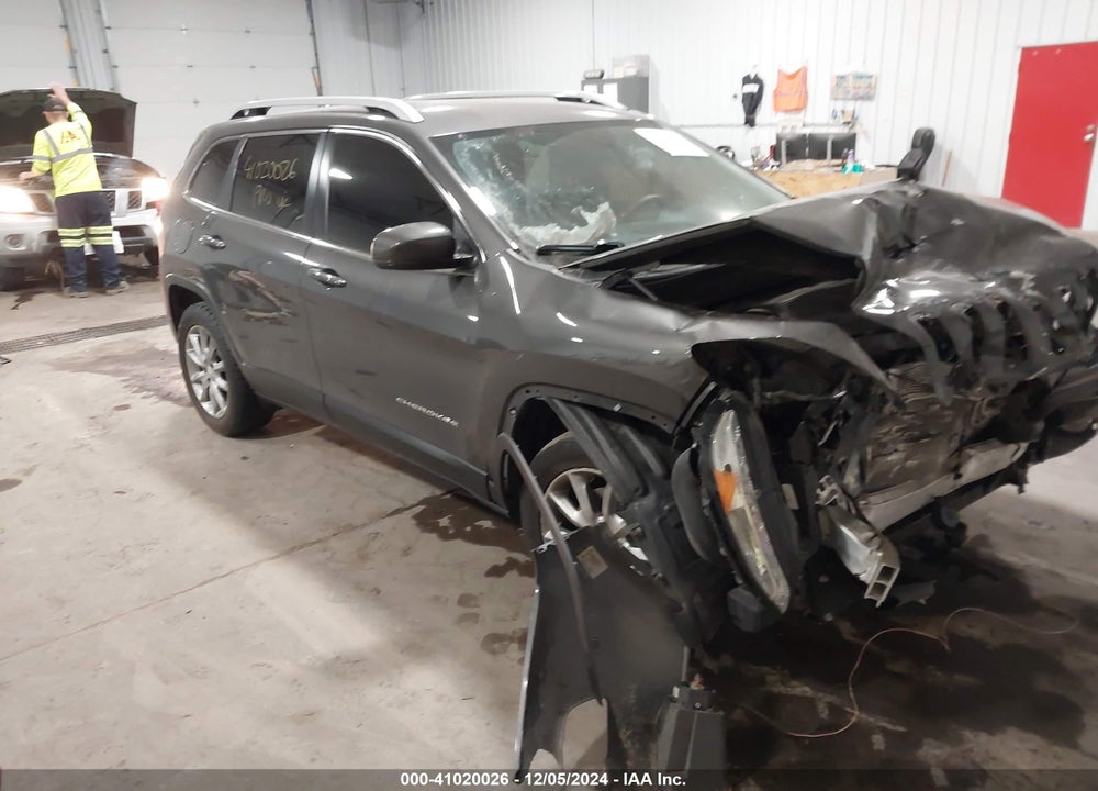 2018 JEEP CHEROKEE LIMITED 4X4 VIN: 1C4PJMDX7JD577855