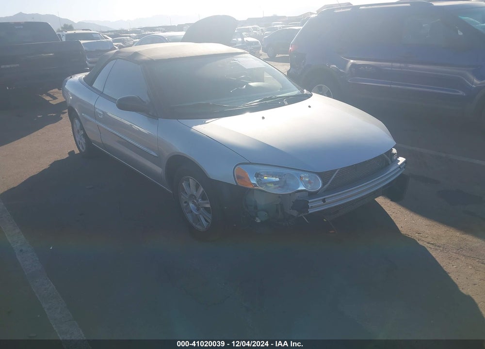 2006 CHRYSLER SEBRING GTC VIN: 1C3EL75R56N153714