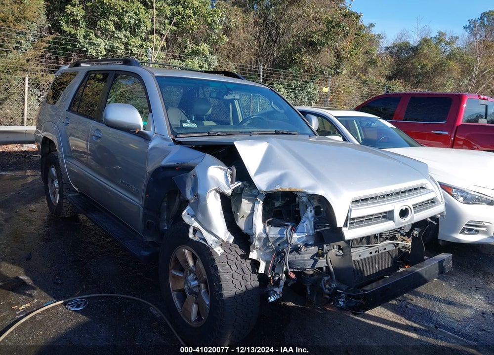 2005 TOYOTA 4RUNNER LIMITED V8 VIN: JTEBT17R050047428