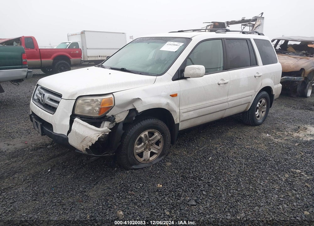 2008 HONDA PILOT VP VIN: 5FNYF18248B042780