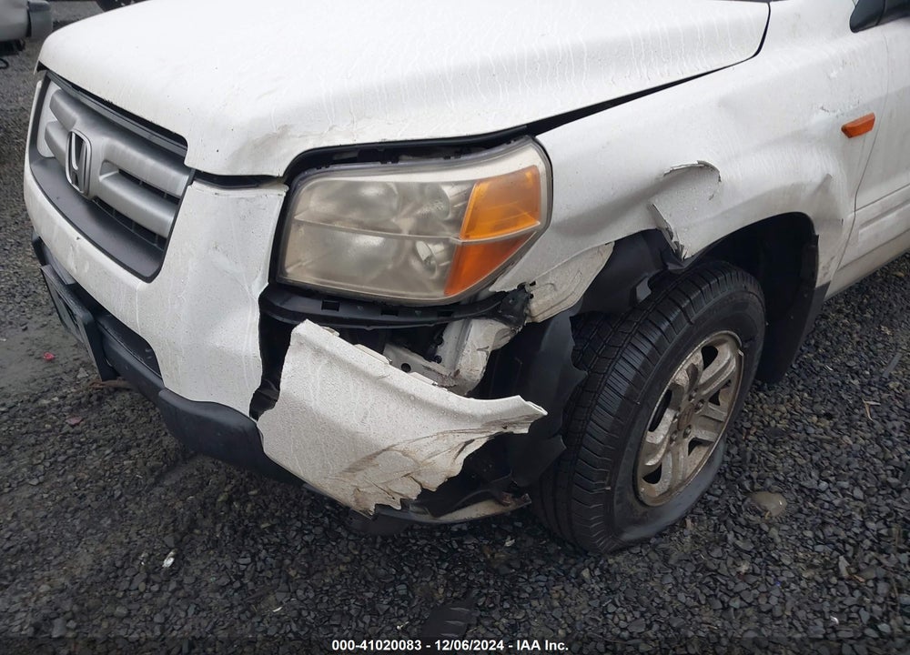 2008 HONDA PILOT VP VIN: 5FNYF18248B042780