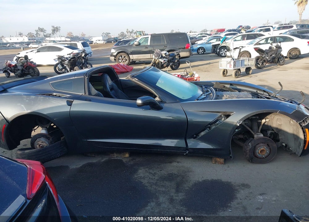 2015 CHEVROLET CORVETTE STINGRAY Z51 VIN: 1G1YH2D79F5109124