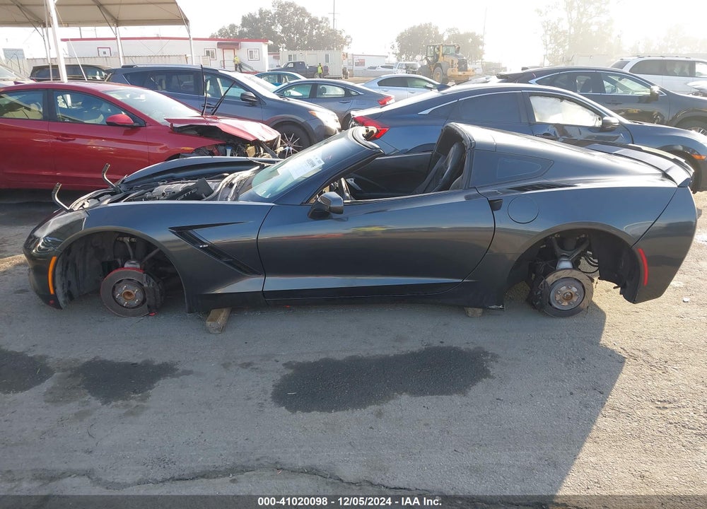 2015 CHEVROLET CORVETTE STINGRAY Z51 VIN: 1G1YH2D79F5109124