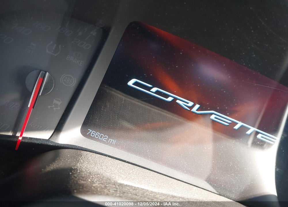 2015 CHEVROLET CORVETTE STINGRAY Z51 VIN: 1G1YH2D79F5109124
