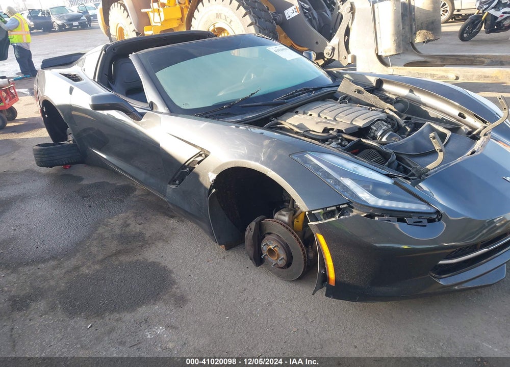 2015 CHEVROLET CORVETTE STINGRAY Z51 VIN: 1G1YH2D79F5109124
