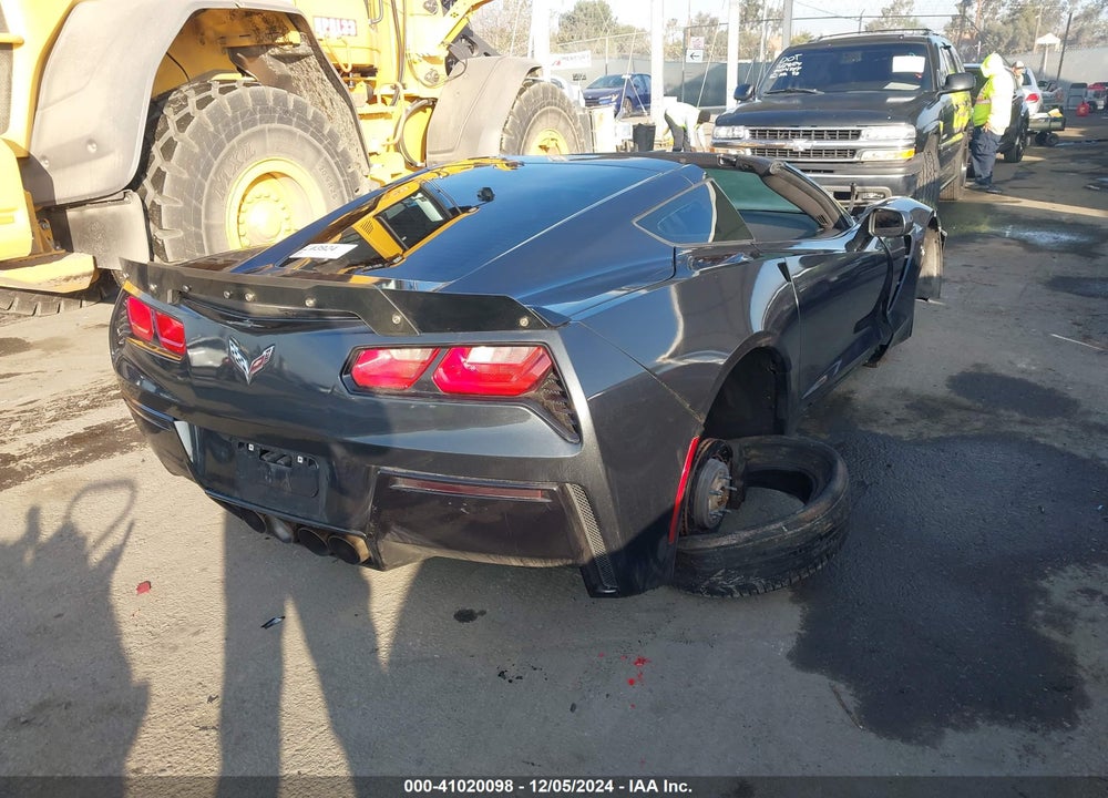 2015 CHEVROLET CORVETTE STINGRAY Z51 VIN: 1G1YH2D79F5109124
