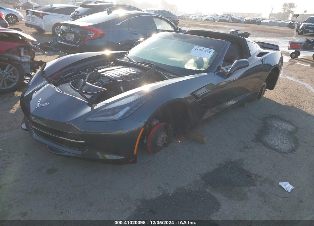 2015 CHEVROLET CORVETTE STINGRAY Z51 VIN: 1G1YH2D79F5109124