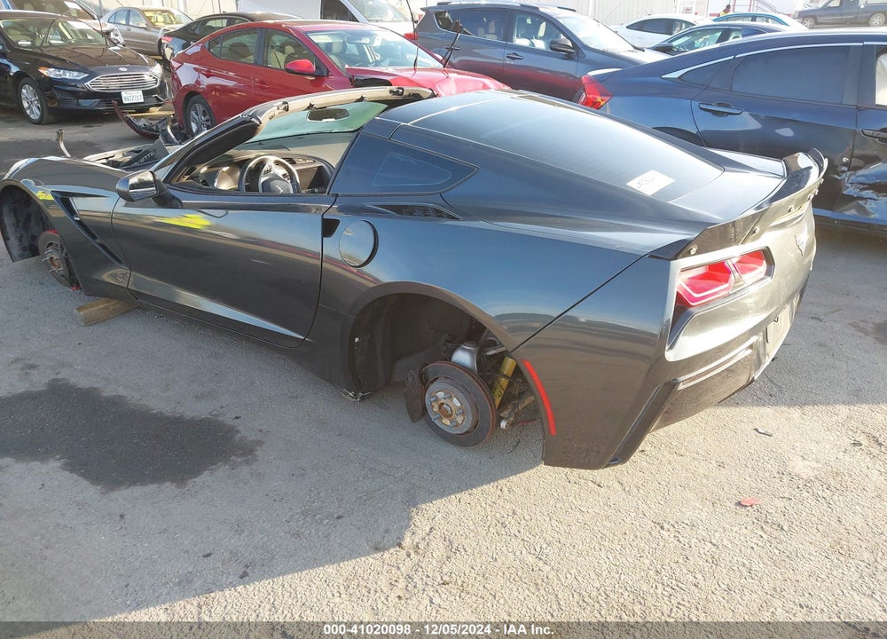 2015 CHEVROLET CORVETTE STINGRAY Z51 VIN: 1G1YH2D79F5109124