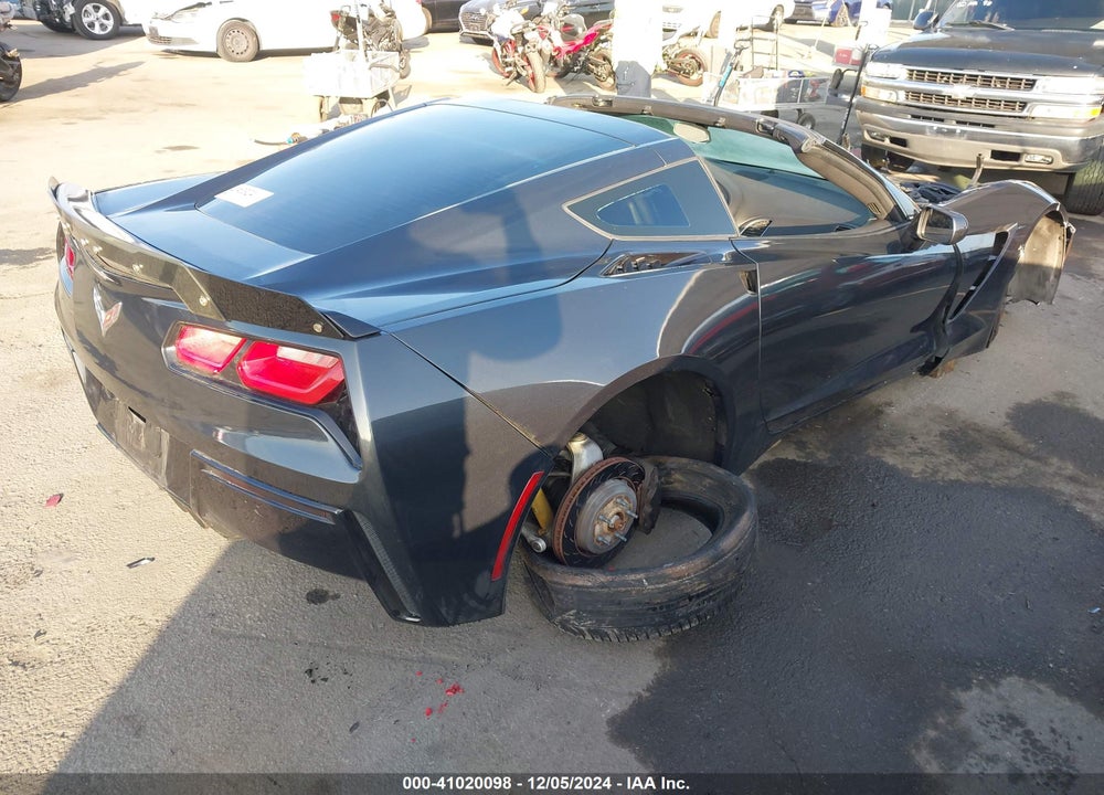 2015 CHEVROLET CORVETTE STINGRAY Z51 VIN: 1G1YH2D79F5109124