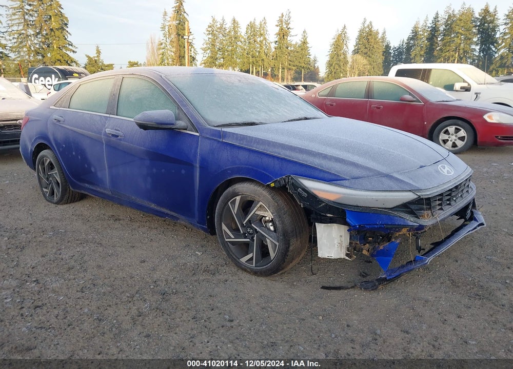2024 HYUNDAI ELANTRA LIMITED VIN: KMHLP4DG9RU836348