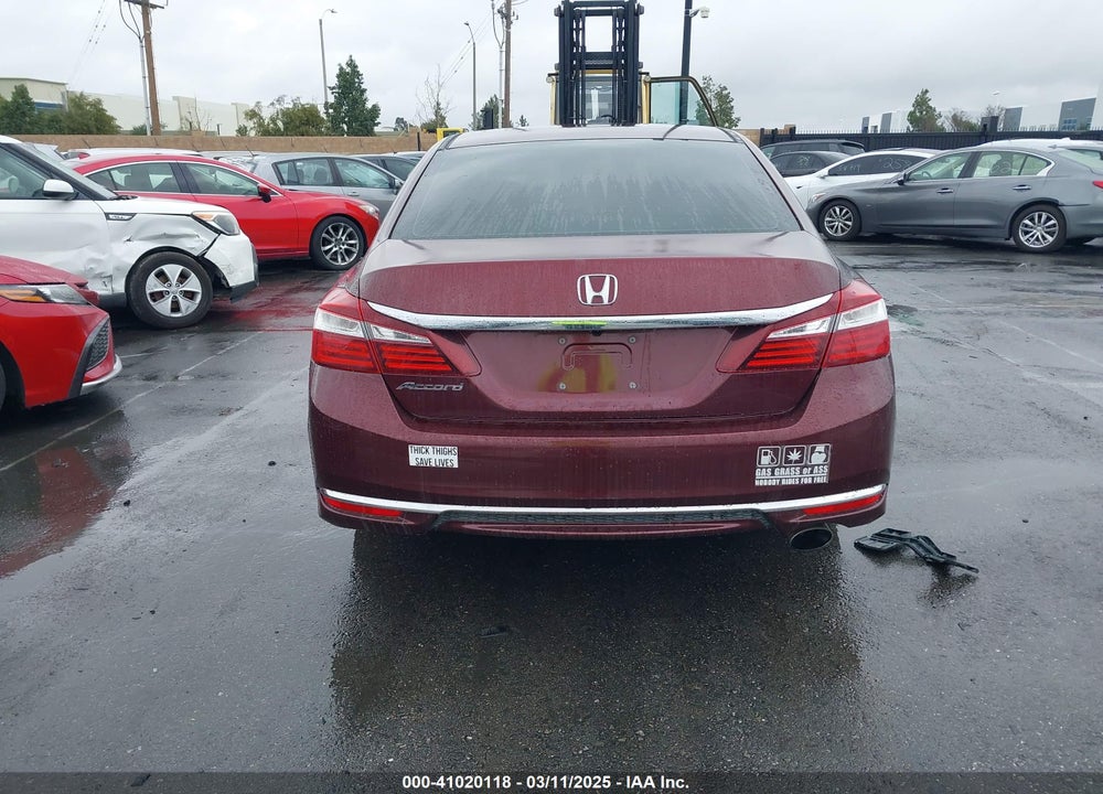 2016 HONDA ACCORD LX VIN: 1HGCR2F30GA123870
