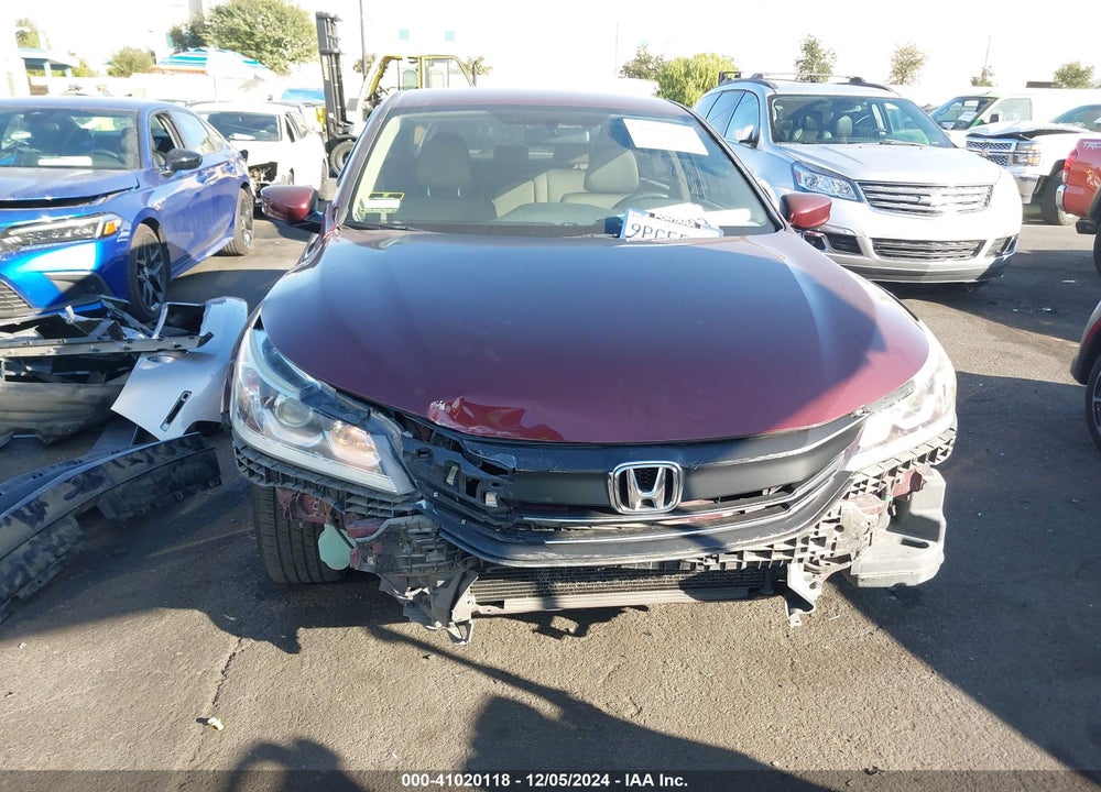 2016 HONDA ACCORD LX VIN: 1HGCR2F30GA123870