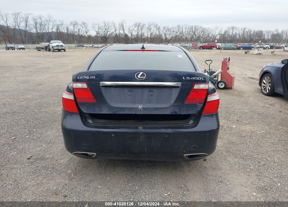 2008 LEXUS LS 460 L VIN: JTHGL46F485023173