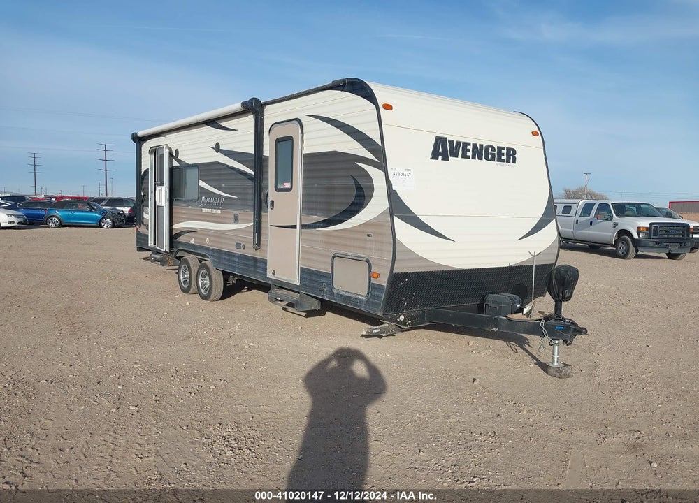 2016 AVENGER PRIME 25'TOUR EDITION TRAILER VIN: 5ZT2AVPB7GB908906