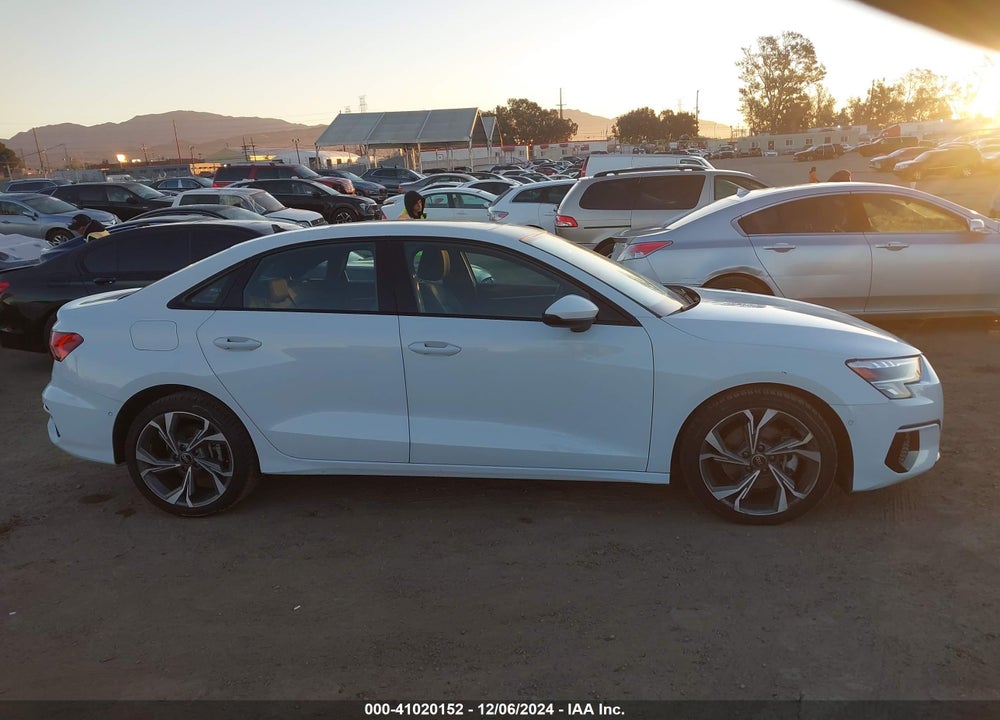 2023 AUDI A3 PREMIUM PLUS 40 TFSI QUATTRO S TRONIC VIN: WAUHUDGY2PA145388