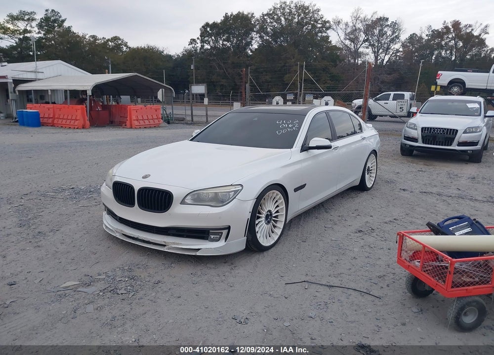 2013 BMW 750LI VIN: WBAYE8C55DDS15945