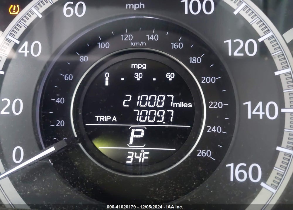 2013 HONDA ACCORD EX-L VIN: 1HGCR2F87DA129768