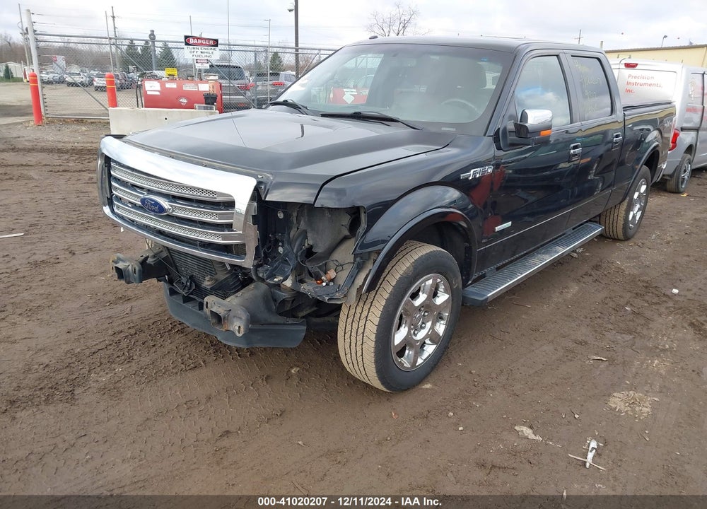 2014 FORD F-150 LARIAT VIN: 1FTFW1ET8EFC91322