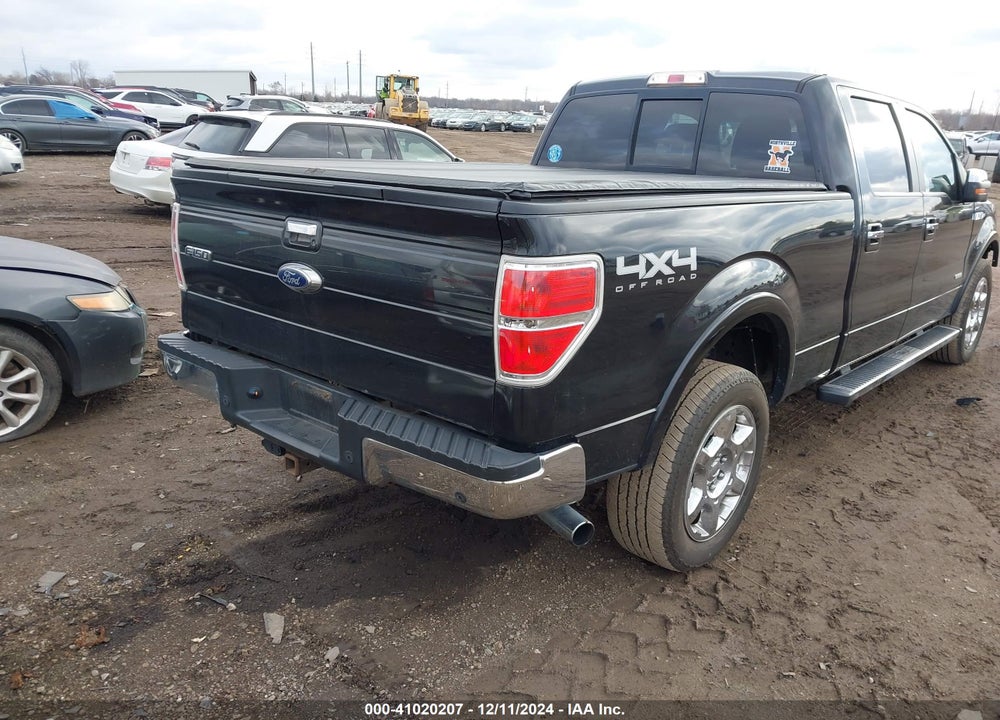 2014 FORD F-150 LARIAT VIN: 1FTFW1ET8EFC91322