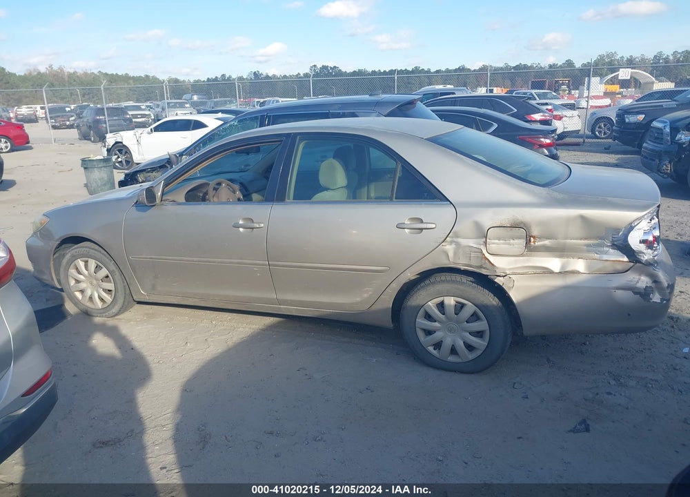 2006 TOYOTA CAMRY LE VIN: 4T1BE32K36U135402