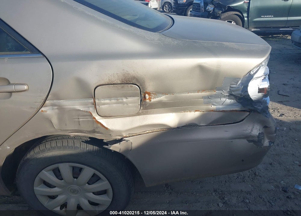 2006 TOYOTA CAMRY LE VIN: 4T1BE32K36U135402