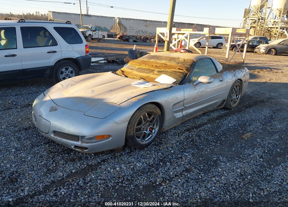 2003 CHEVROLET CORVETTE Z06 HARDTOP VIN: 1G1YY12S035112586