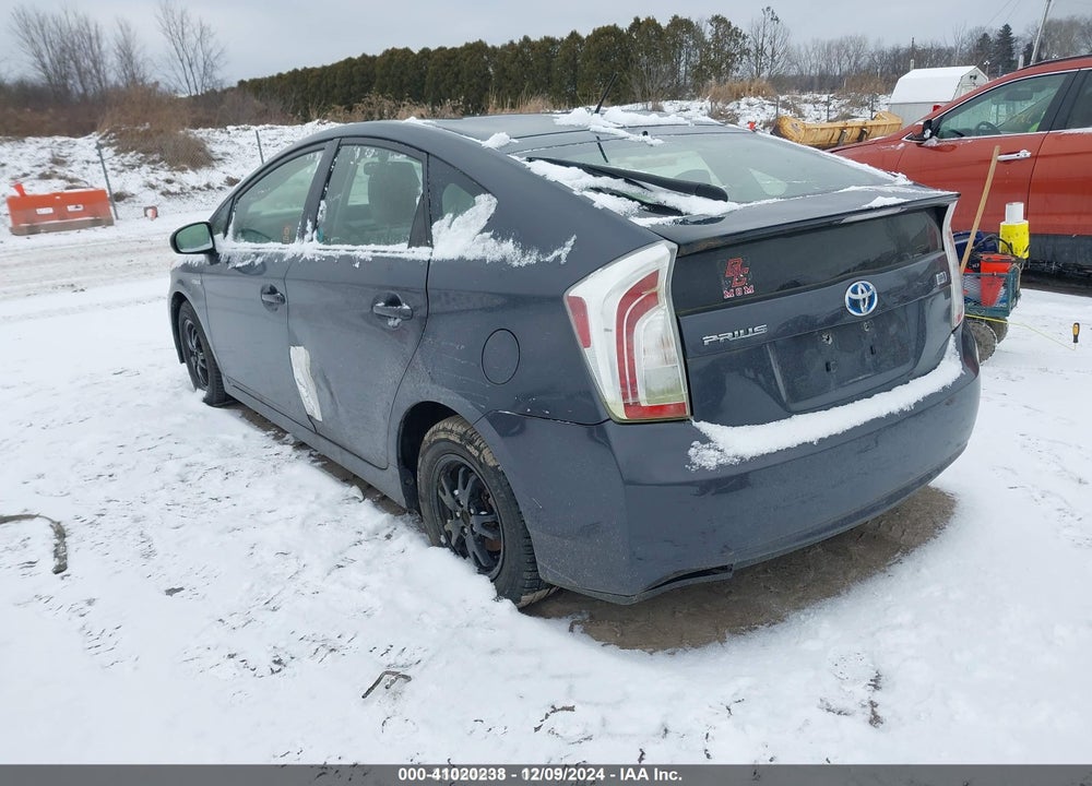 2012 TOYOTA PRIUS TWO VIN: JTDKN3DU3C5506860