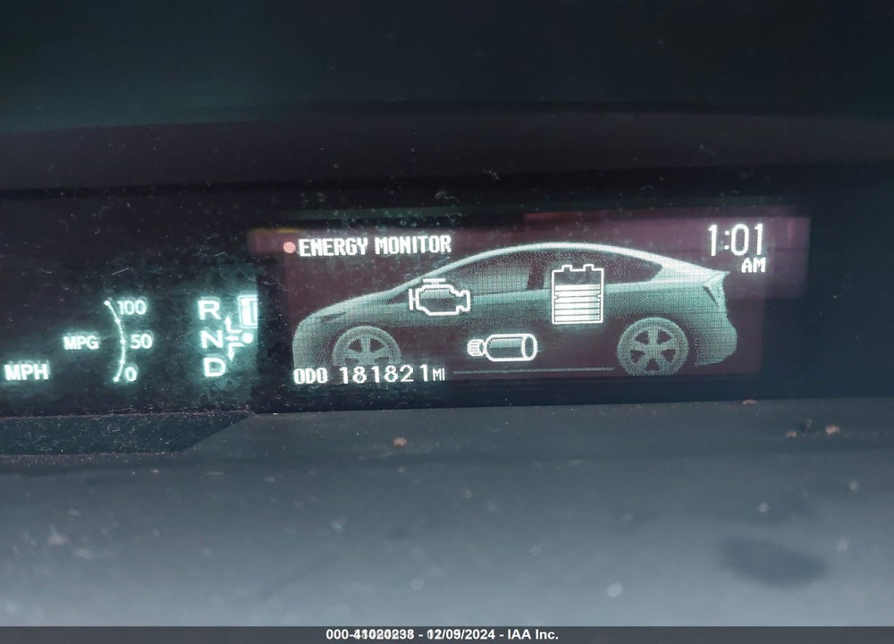 2012 TOYOTA PRIUS TWO VIN: JTDKN3DU3C5506860