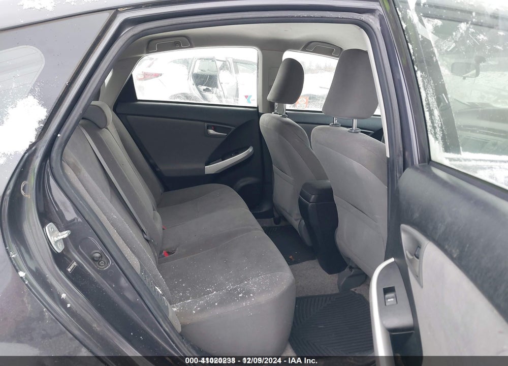 2012 TOYOTA PRIUS TWO VIN: JTDKN3DU3C5506860