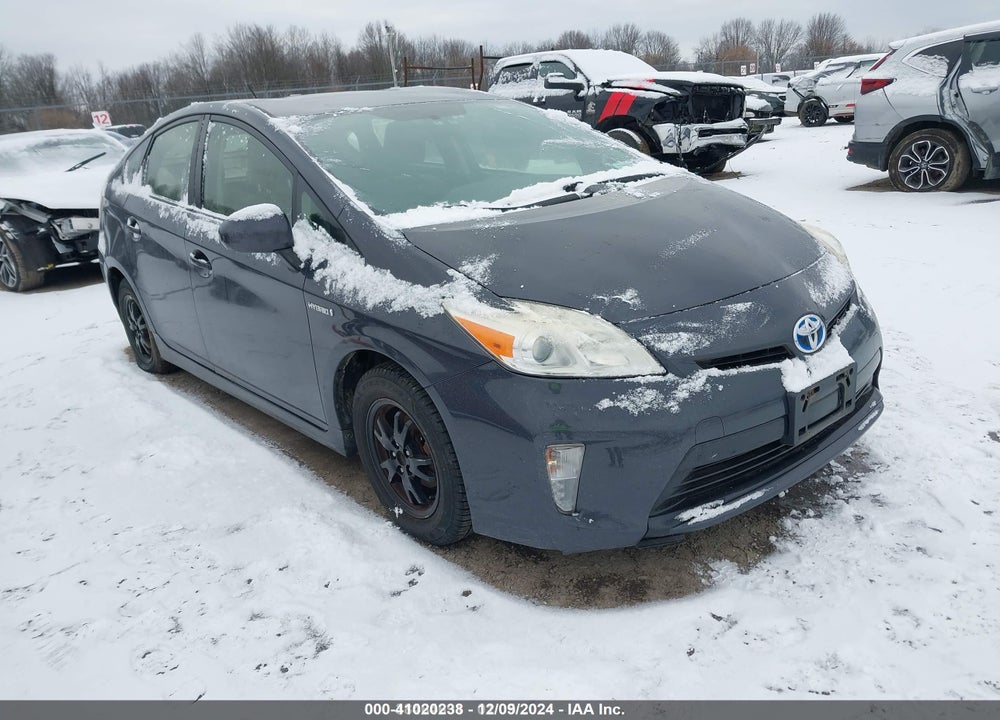 2012 TOYOTA PRIUS TWO VIN: JTDKN3DU3C5506860