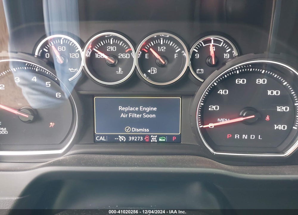 2021 CHEVROLET SILVERADO 1500 VIN: 1GCUYEET6MZ134474