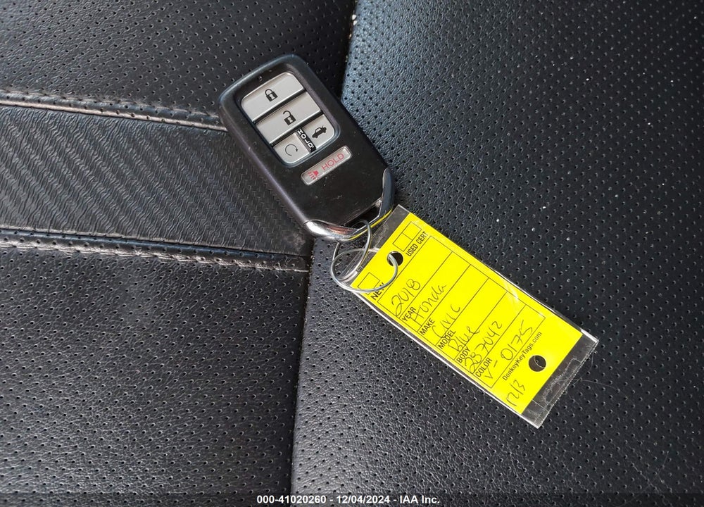 2018 HONDA CIVIC EX-L VIN: 19XFC1F75JE000175