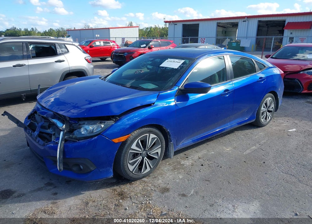 2018 HONDA CIVIC EX-L VIN: 19XFC1F75JE000175