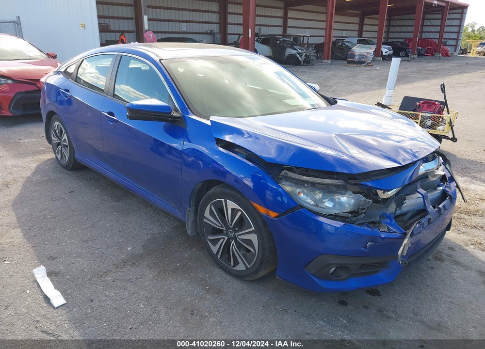 2018 HONDA CIVIC EX-L VIN: 19XFC1F75JE000175