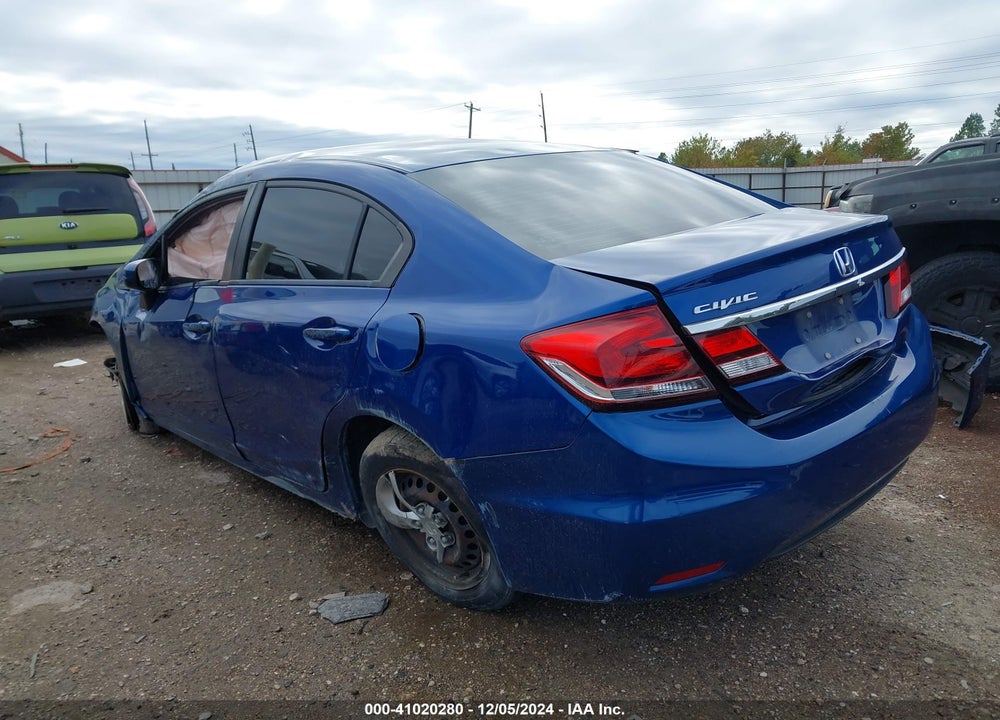 2015 HONDA CIVIC LX VIN: 19XFB2F59FE008536