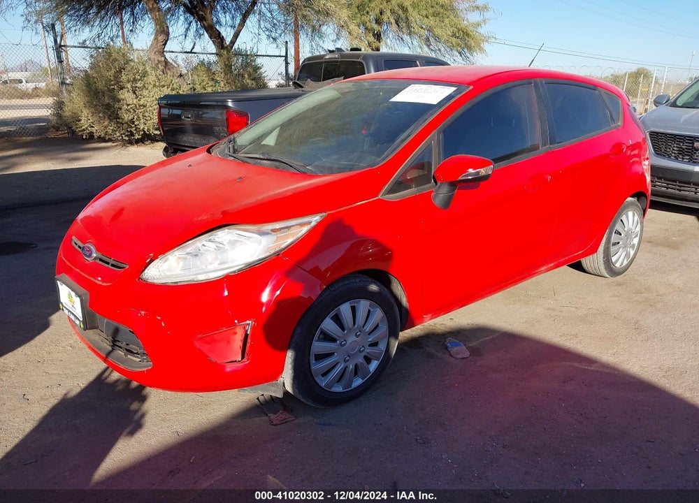 2013 FORD FIESTA SE VIN: 3FADP4EJ8DM213163