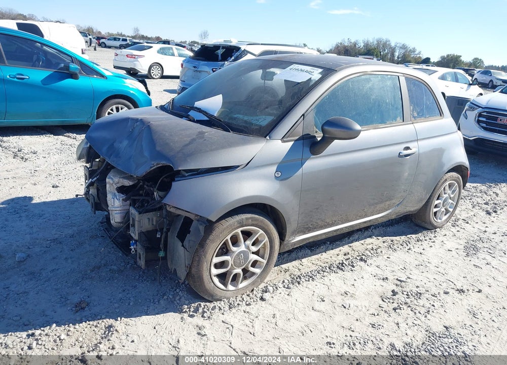 2012 FIAT 500 POP VIN: 3C3CFFARXCT124378